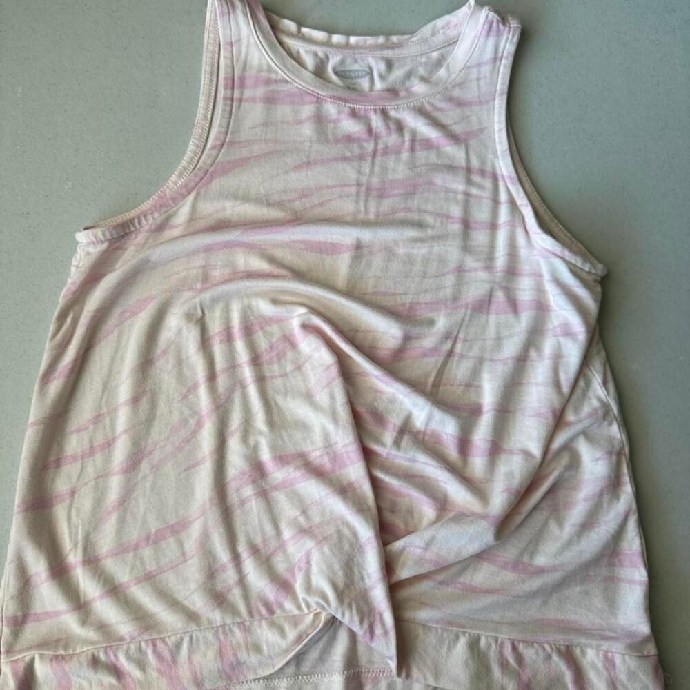Old-Navy Girls Pink and Purple Flowy Tank